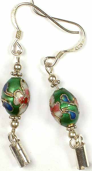 Meenakari Earrings with Dangle