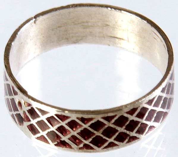 Meenakari Finger Ring