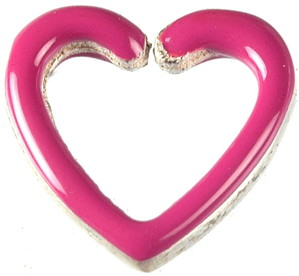 Meenakari Valentine Bead (Price Per Pair)