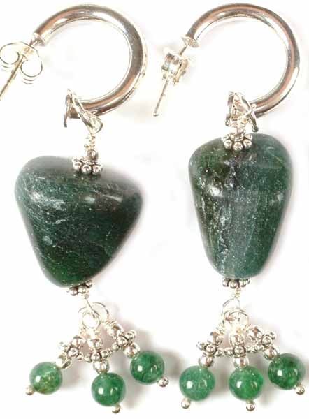 Moss Agate Earrings