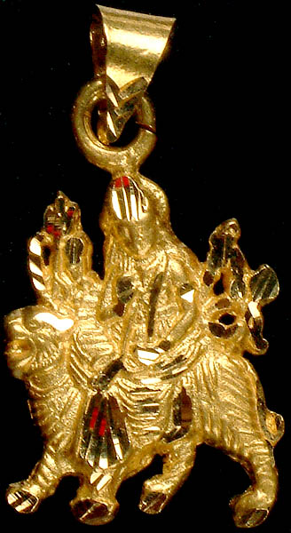 Mother Goddess Durga Pendant