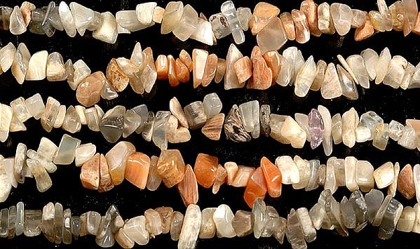 Multicolor Moonstone Chips | Moonstone Gemstones Jewelry