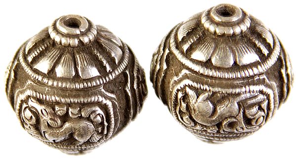 Nepalese Superfine Handcarved Buddhist Beads (Price Per Piece) (Mixed Lot)