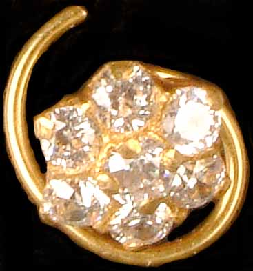 Nose Pin with Zircon