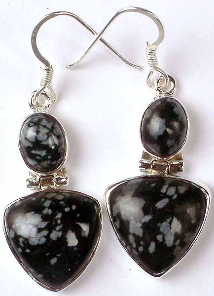 Obsidian Earrings