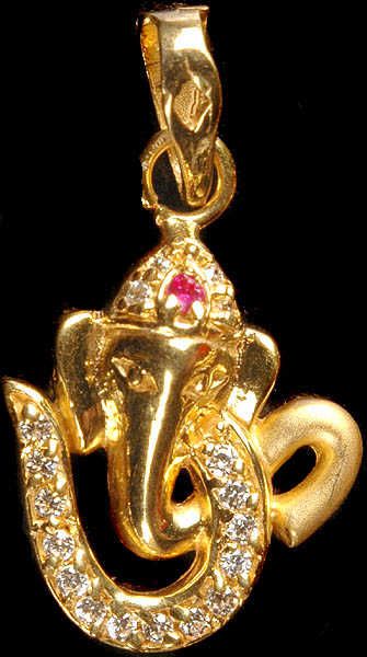Om (AUM) Ganesha Pendant