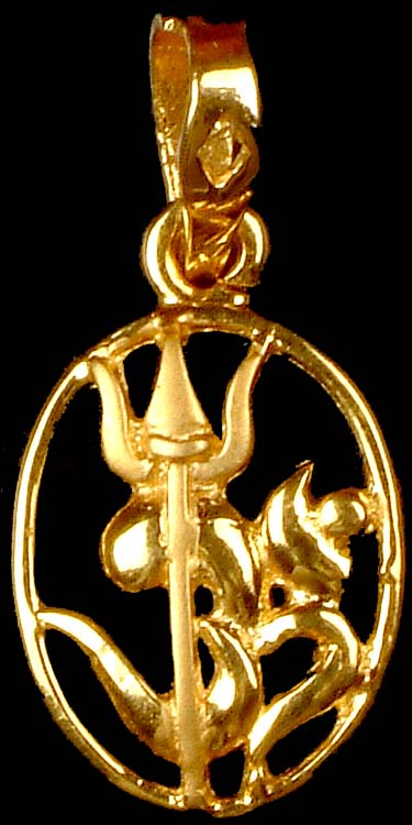 Om (Aum) with Trident