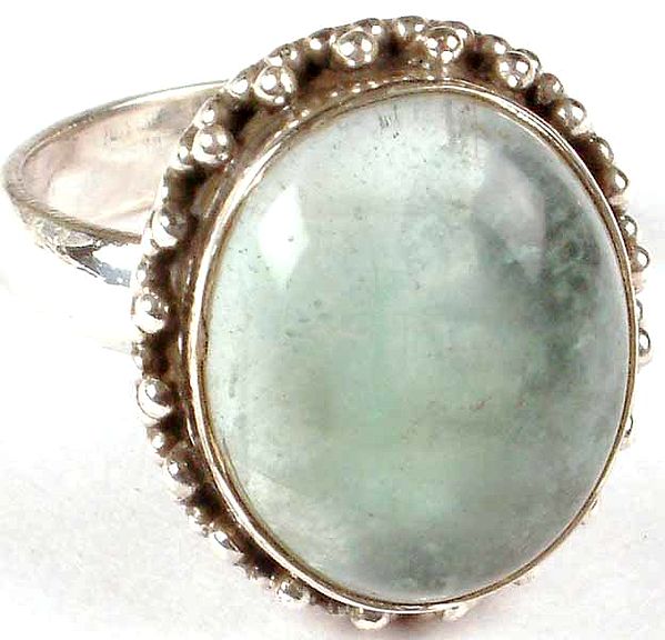 Oval Apatite Ring