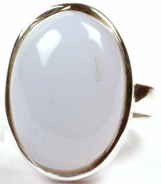 Oval Chalcedony Ring