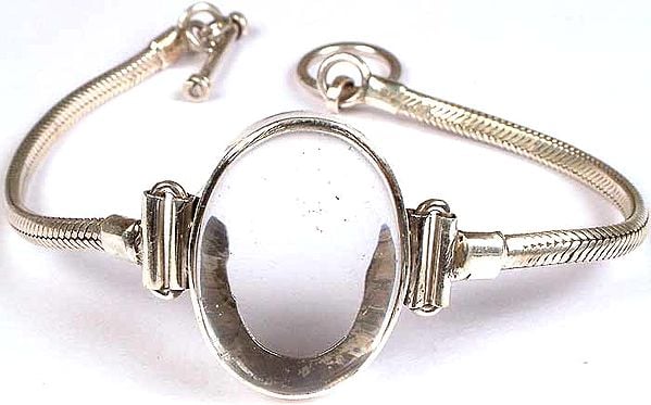 Oval Crystal Bracelet