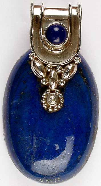 Oval Lapis Lazuli Pendant