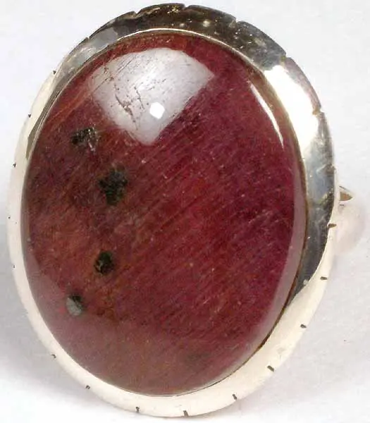 Oval Ruby Ring
