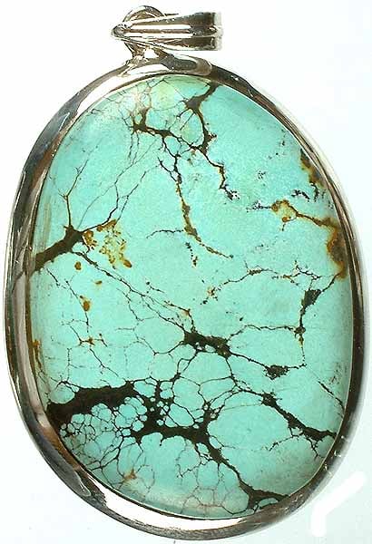 Oval Turquoise Pendant