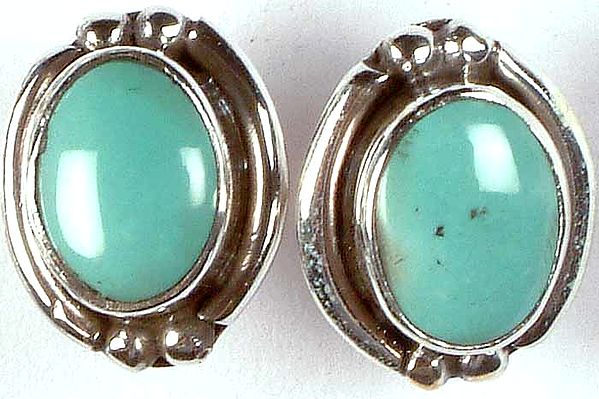 Oval Turquoise Tops