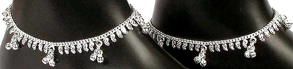 Pair of Charming Anklets