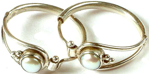 Pearl Hoops