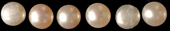 Pearl Mini Cabochons (Price Per 100 Pieces)