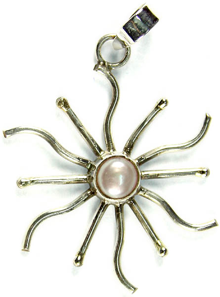 Pearl Surya Pendant
