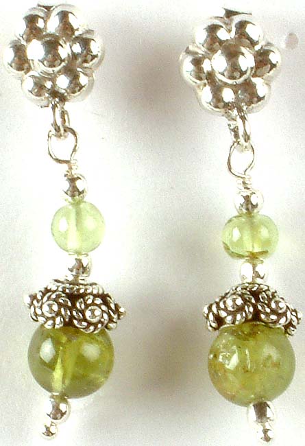 Peridot Dangling Earrings
