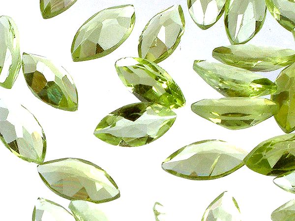 Peridot mm Marquise Beads (Price Per 8 Pieces)