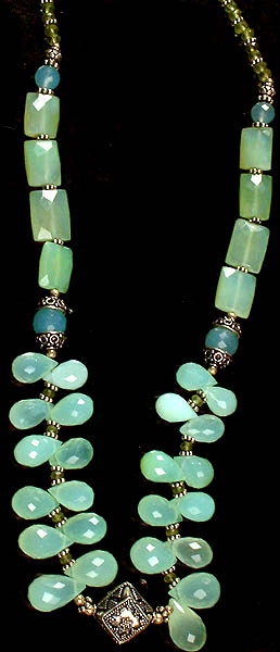 Peru Chalcedony Necklace
