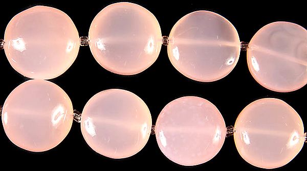 Pink Chalcedony Coins
