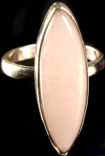 Pink Opal Marquis Ring