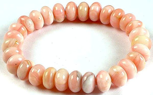 Pink Opal Rondells Bracelet