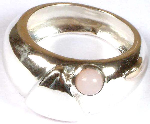 Pink Opal Valentine Ring