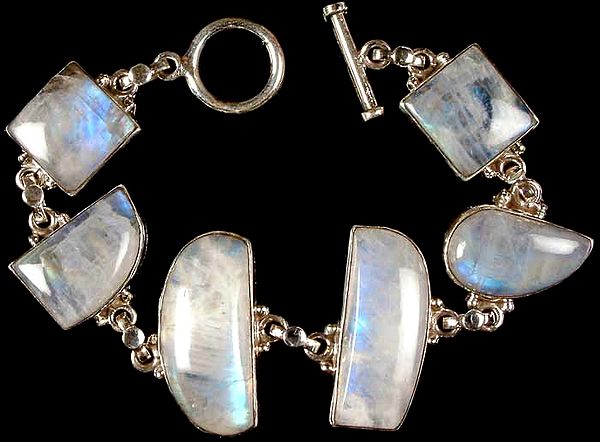 Rainbow Moonstone Bracelet