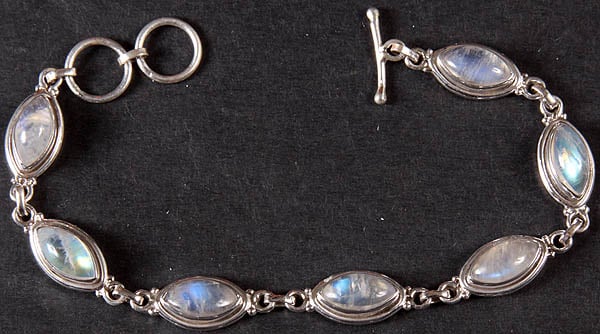 Rainbow Moonstone Bracelet