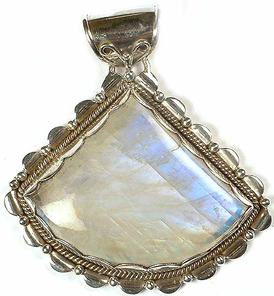 Rainbow Moonstone Pendant