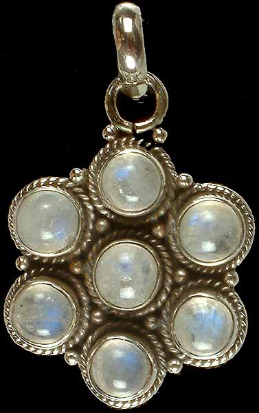 Rainbow Moonstone Pendant