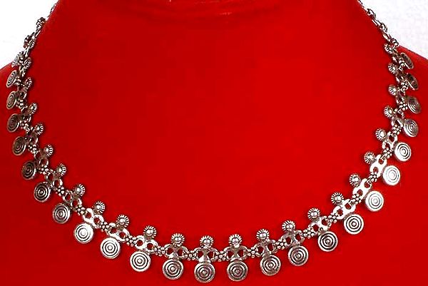 Ratangarhi Necklace with Spirals