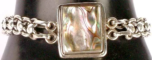 Rectangular Abalone Bracelet