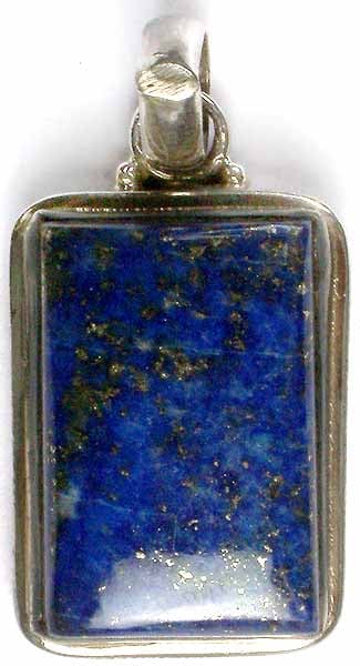 Rectangular Lapis Lazuli Pendant