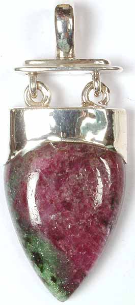 Ruby Zoisite Pendant