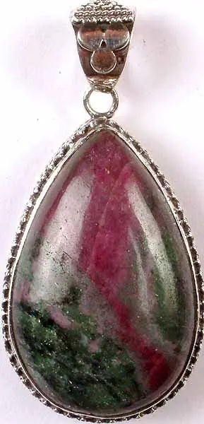 Ruby Zoisite Pendant