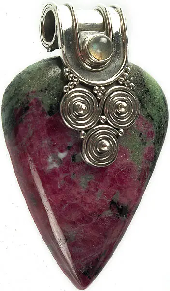 Ruby Zoisite Pendant