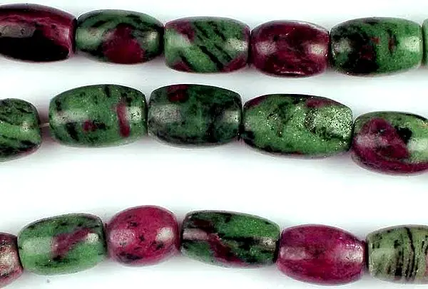 Ruby Zoisite Plain Drums