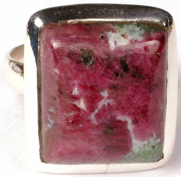 Ruby Zoisite Ring