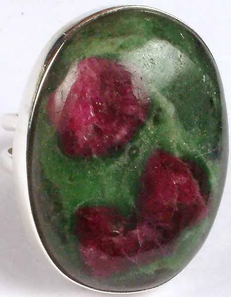 Ruby Zoisite Ring