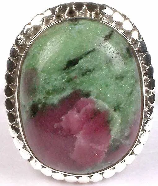 Ruby Zoisite Ring
