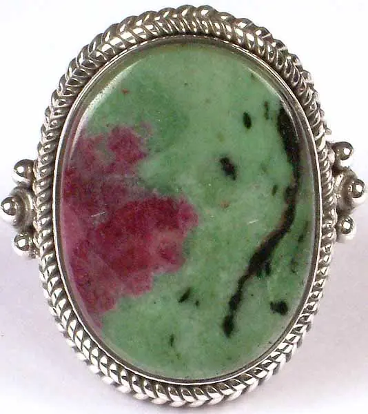 Ruby Zoisite Ring
