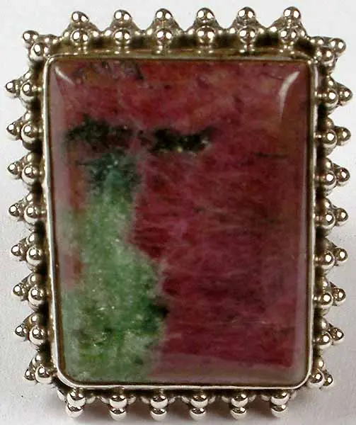 Ruby Zoisite Ring