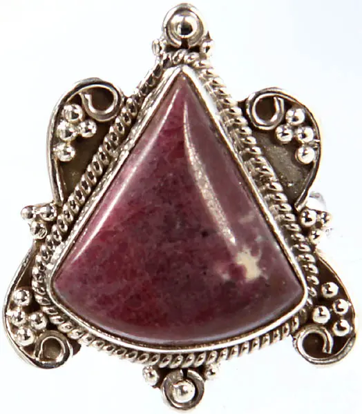 Ruby Zoisite Ring