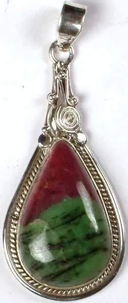 Ruby Zoisite Tear Drop