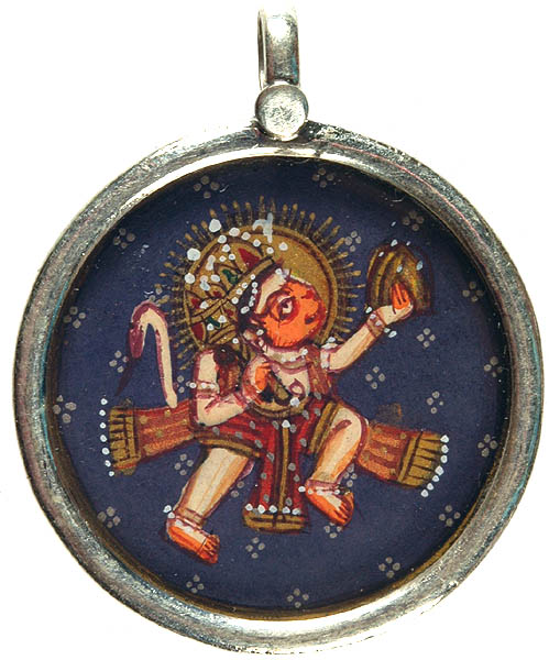 Sanjeevani Hanuman Pendant