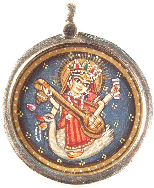 Saraswati Mata Pendant