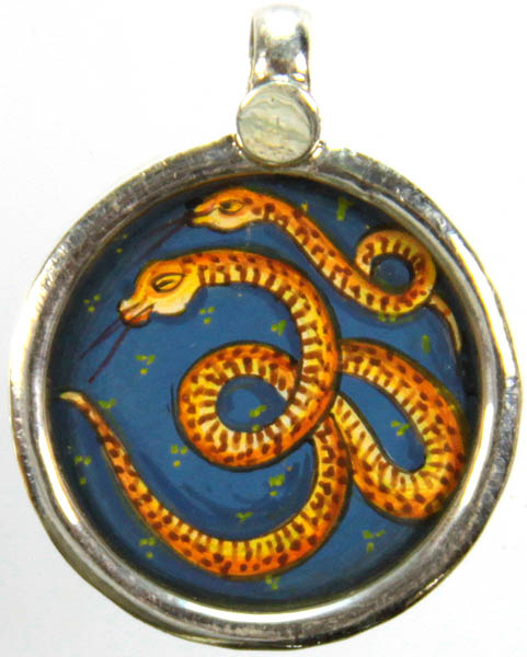 Serpent Om (AUM) Pendant